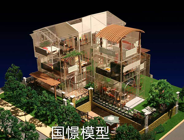 旬邑县建筑模型