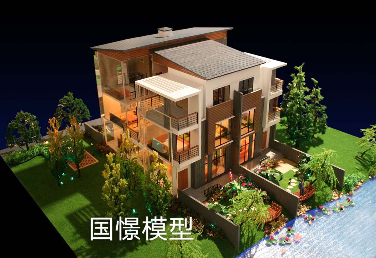 旬邑县建筑模型