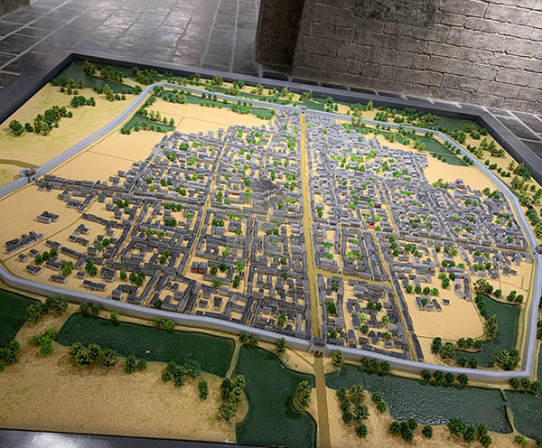 旬邑县建筑模型